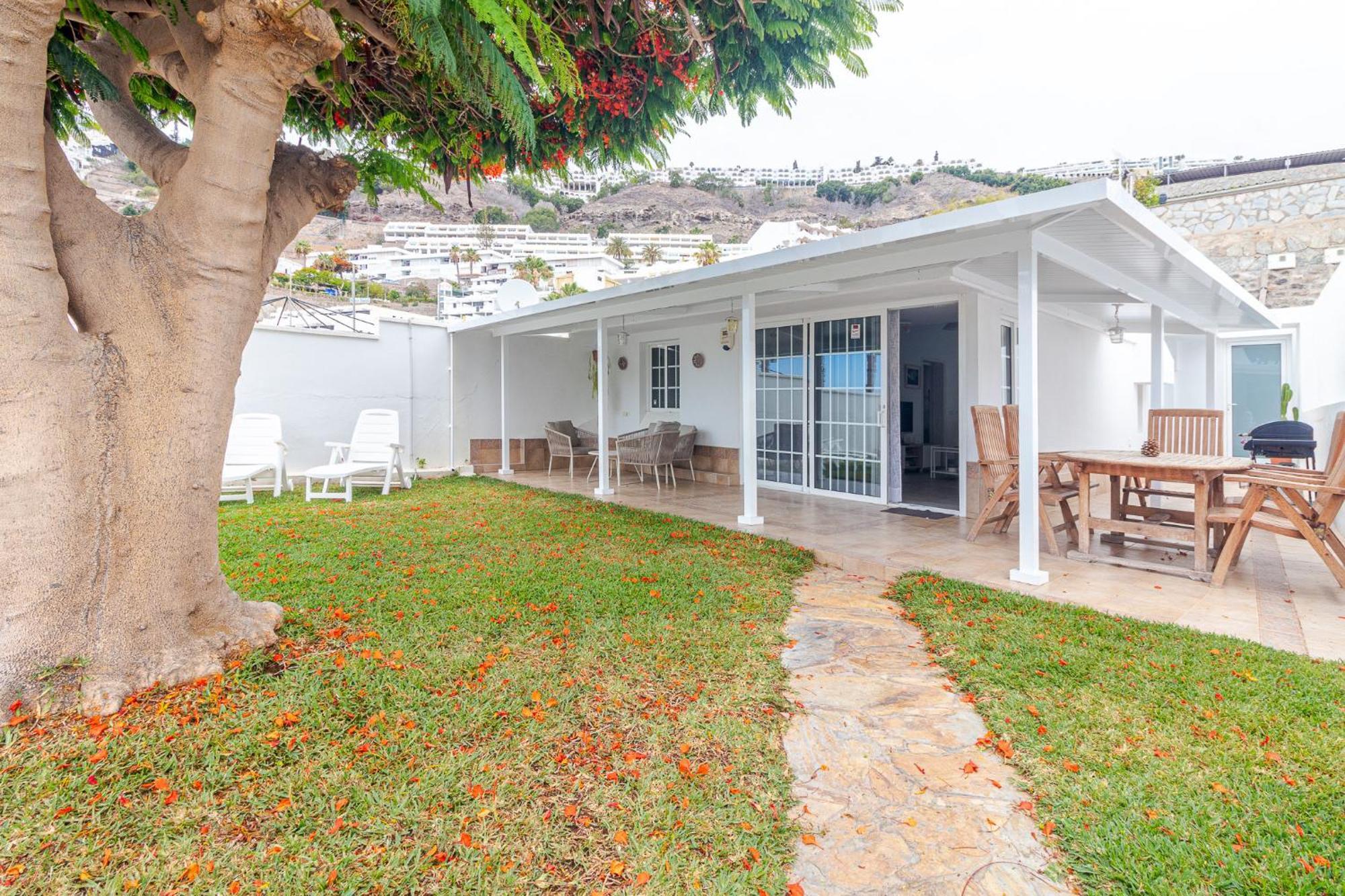 Villa Flatguest Orinoco + Pool + Terrace + Garden à Mogán Extérieur photo